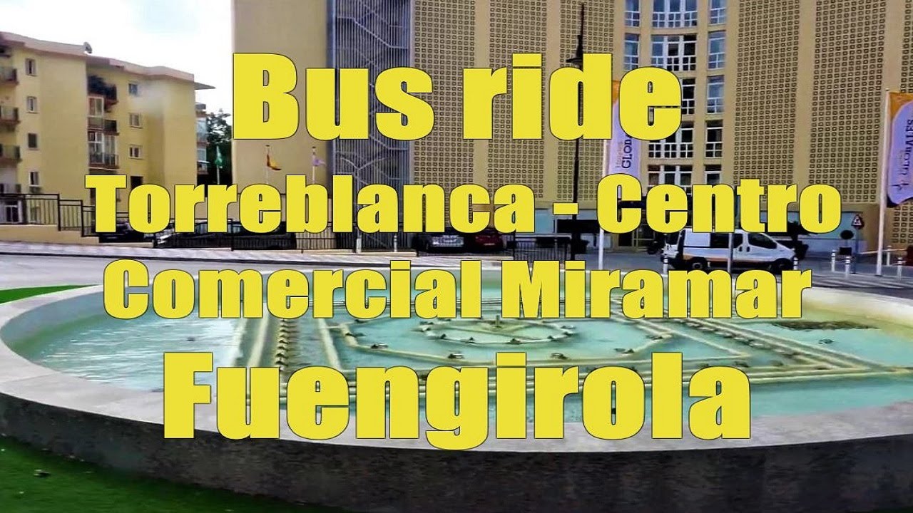 Fuengirola Lockdown: Bus ride  Torreblanca - Centro Comercial Miramar, Costa Del Sol, Spain, Spania