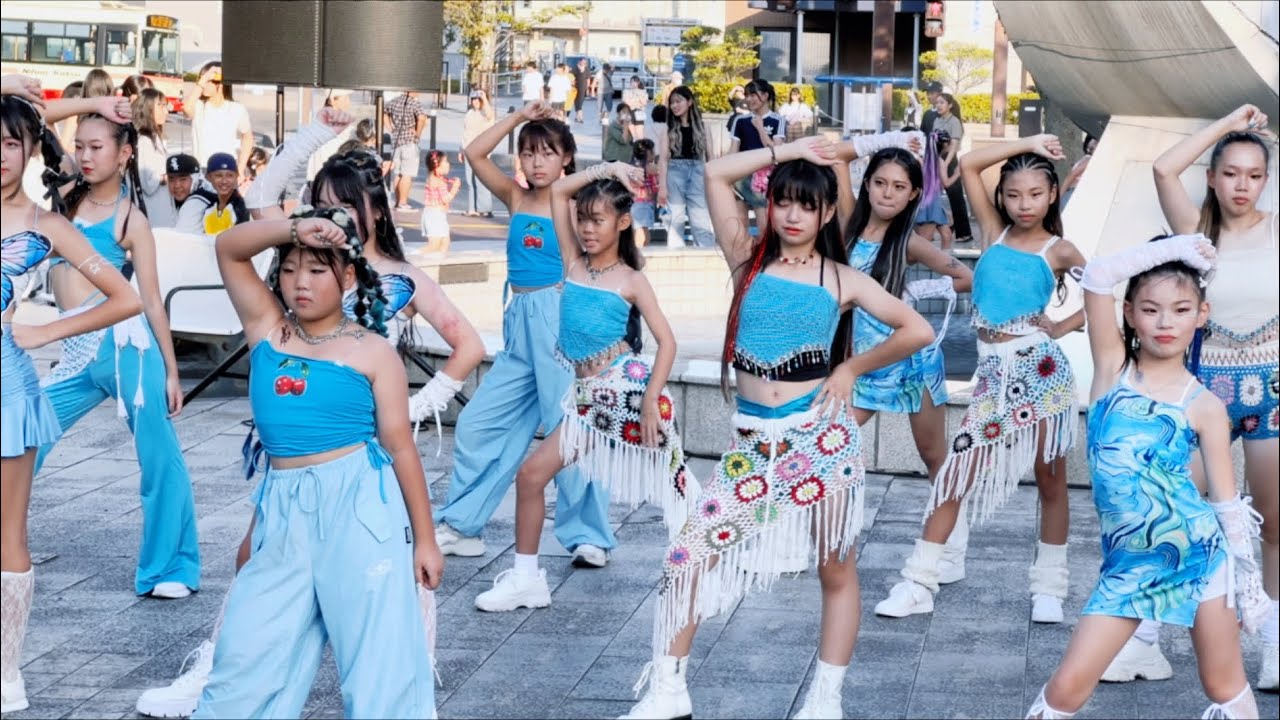 横　火曜+金曜K-POPレギュラー+K-POPモドゥ （ UNITYDANCEGROUP 240817 がいなCONステージ / 米子がいな祭 4K60p