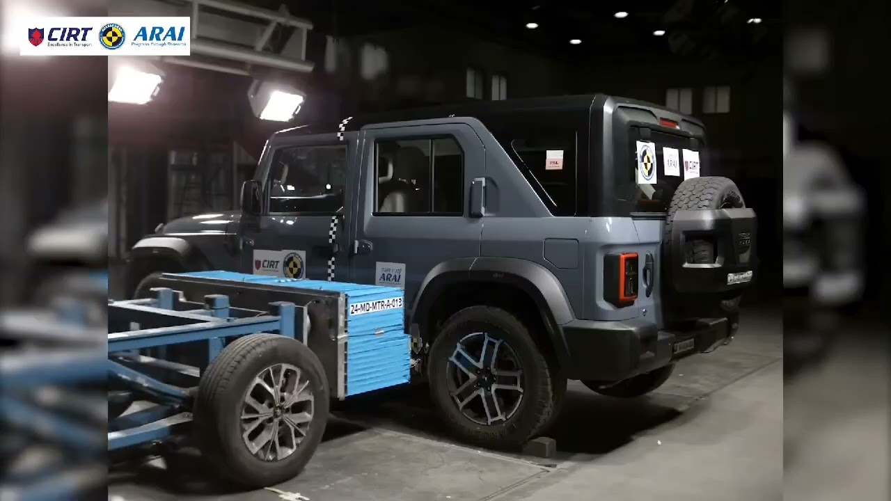 Mahindra THAR ROXX BNCAP 5 Star safety rating