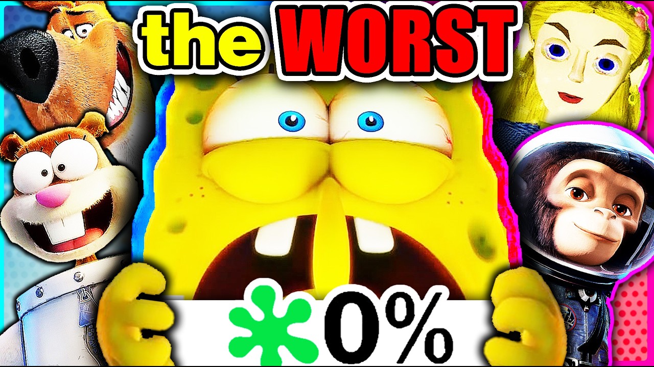 The WORST Animated Movies Ever 2 - Diamondbolt