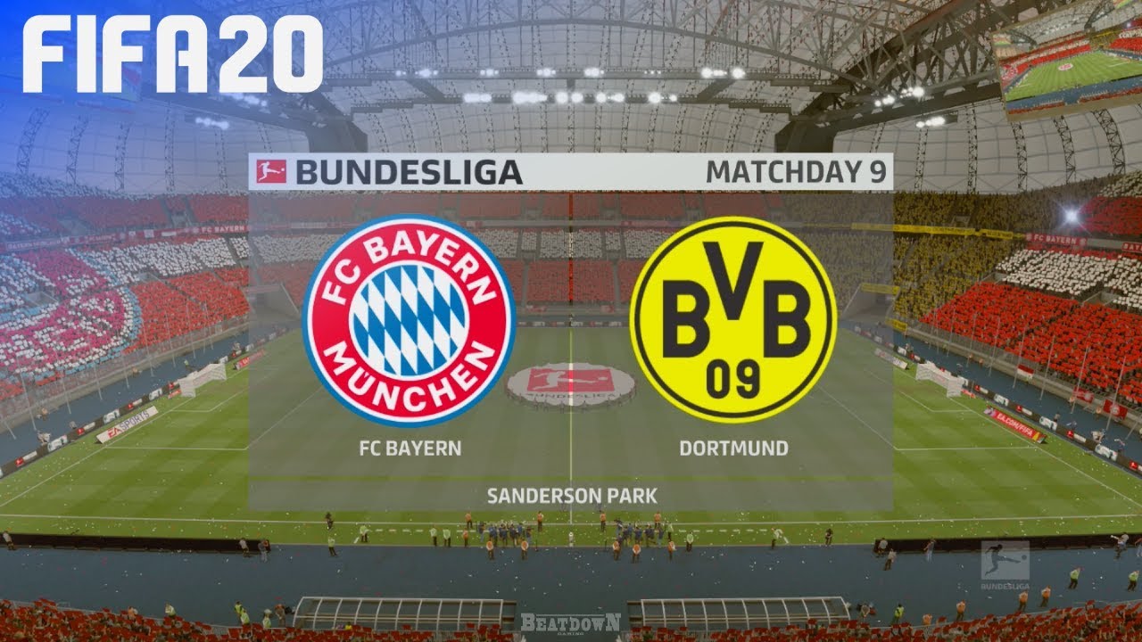 FIFA 20 - FC Bayern München vs. Borussia Dortmund @ Sanderson Park