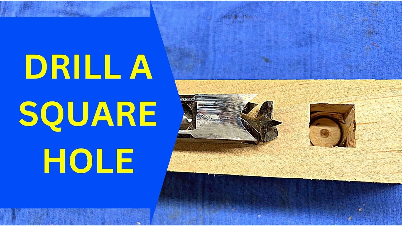 Drill a Square Hole Hollow Chisel Mortising Bit