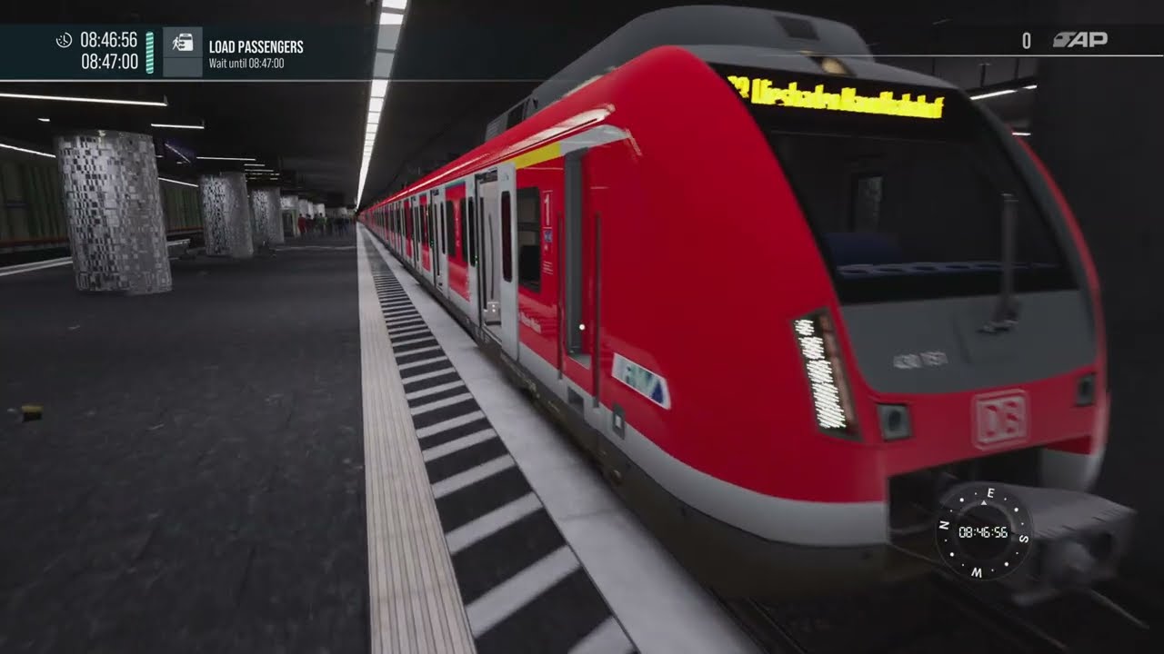 Train Sim World 5 Frankfurt S Bahn: S1, S8 & S9 S8 - from Frankfurt Hbf (tief) to Wiesbaden Hbf