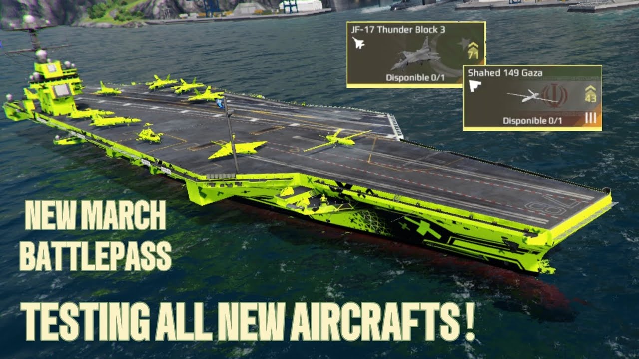 Testing the new JF-17 Thunder Block 3 and the Shahed 149 Gaza March VIP battlepass items !!! 🔥