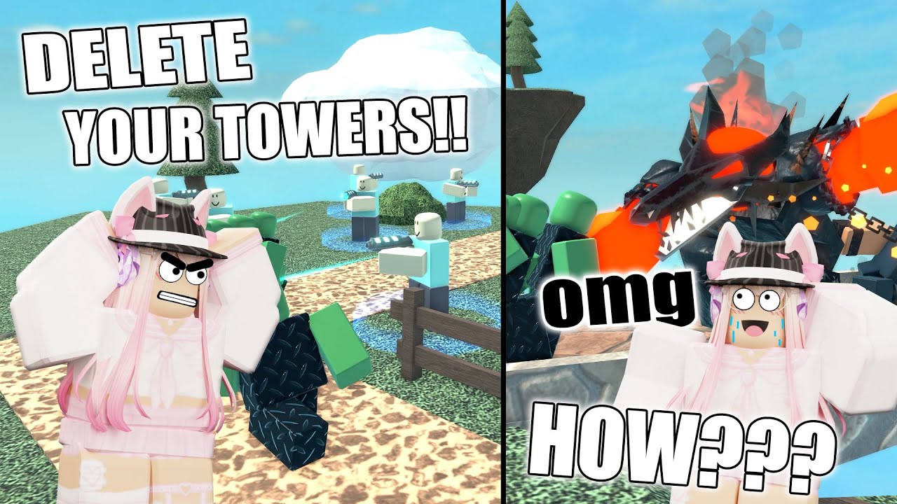 Удивляем фанатов в TDS с монстром.. | ROBLOX