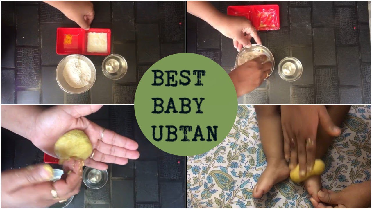 Best Ubtan paste for babies|How to remove Baby's Body Hair