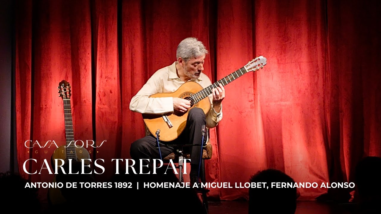 CARLES TREPAT | Homenaje a Miguel Llobet, Fernando Alonso | ANTONIO DE TORRES 1892
