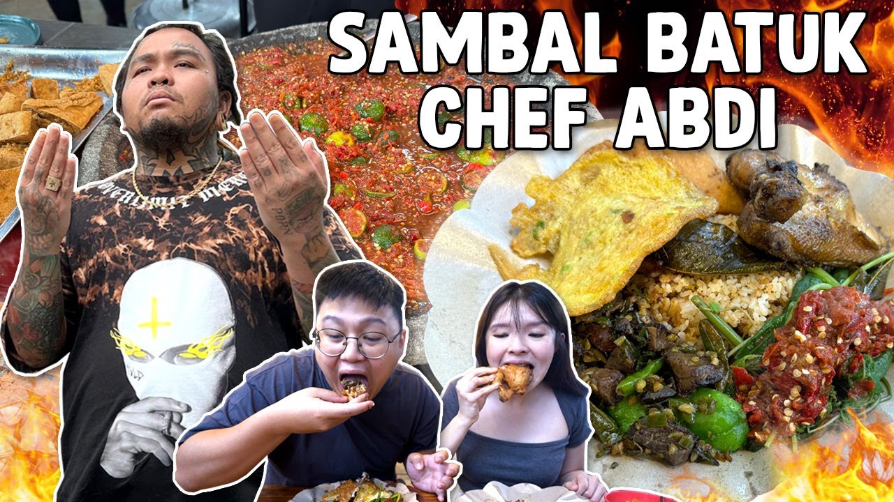 CHEF ABDI MASTERCHEF JUAL NASI SAMBEL RP 10.000 !! PEDASNYA BIKIN BATUK2…
