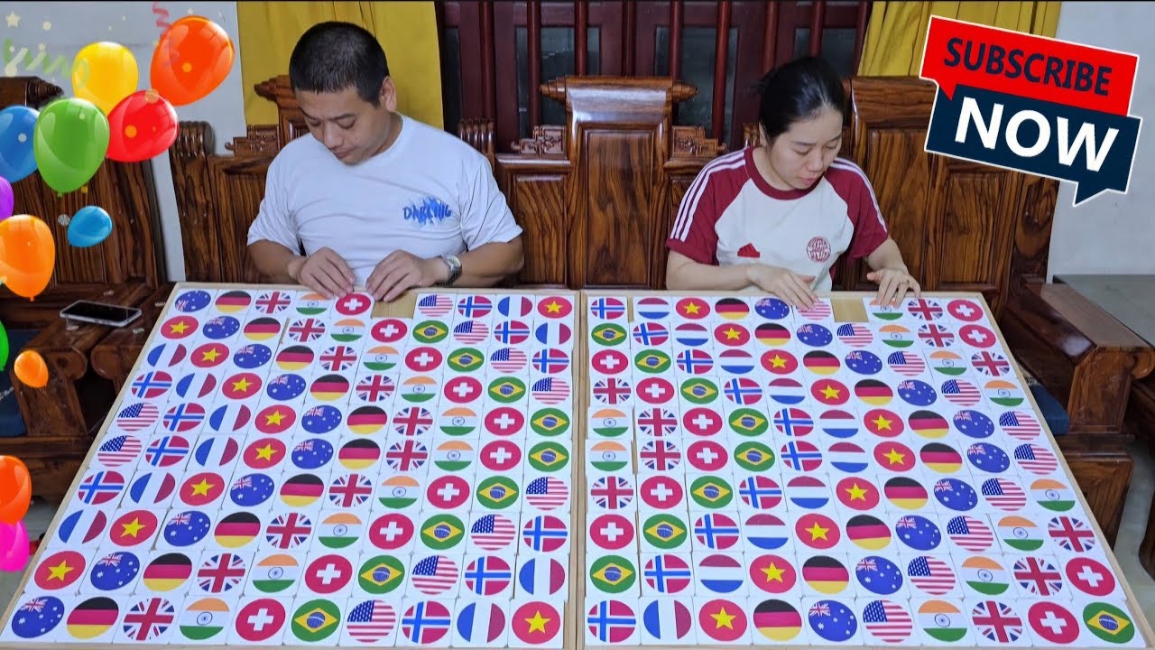 Family Game | Flag Sorting Challenge, Which Country's Flag Is Yours ☆ Level 18