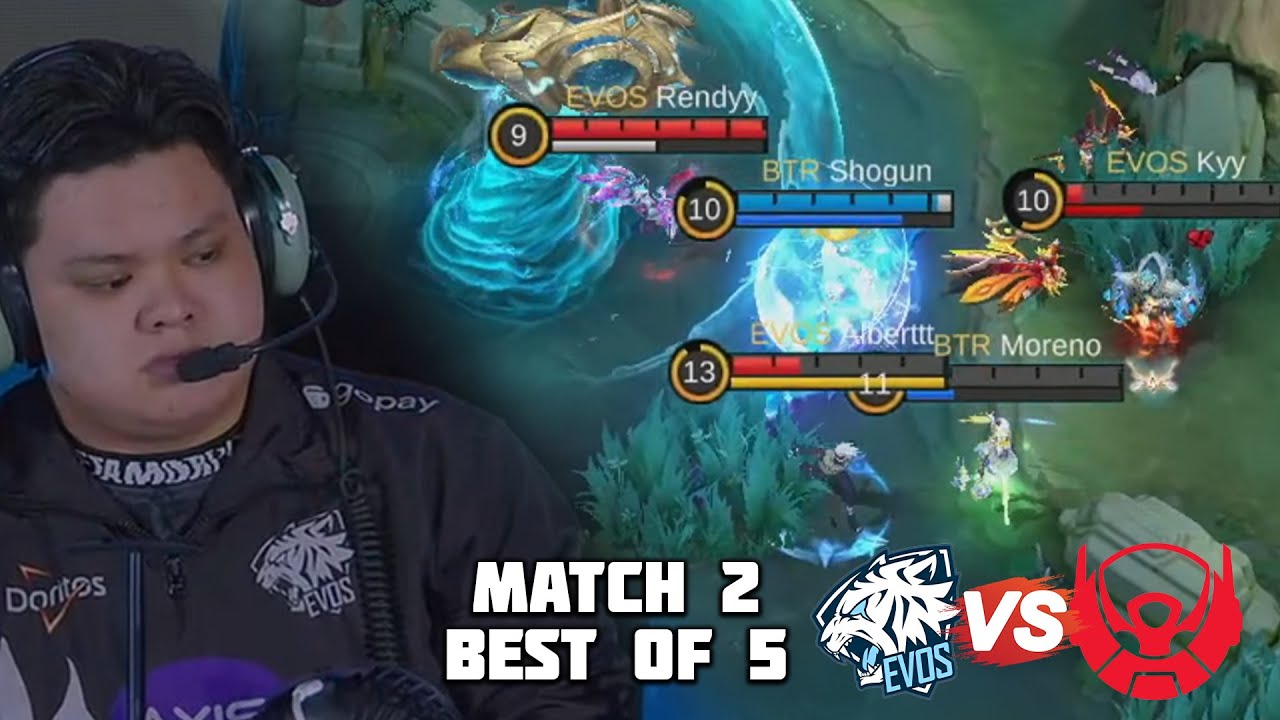 ALBOB SIH HAYABUSANYA LICIN BANGET!! GAK BISA DI SENTUH INI ORANG!! EVOS VS BTR MATCH 2