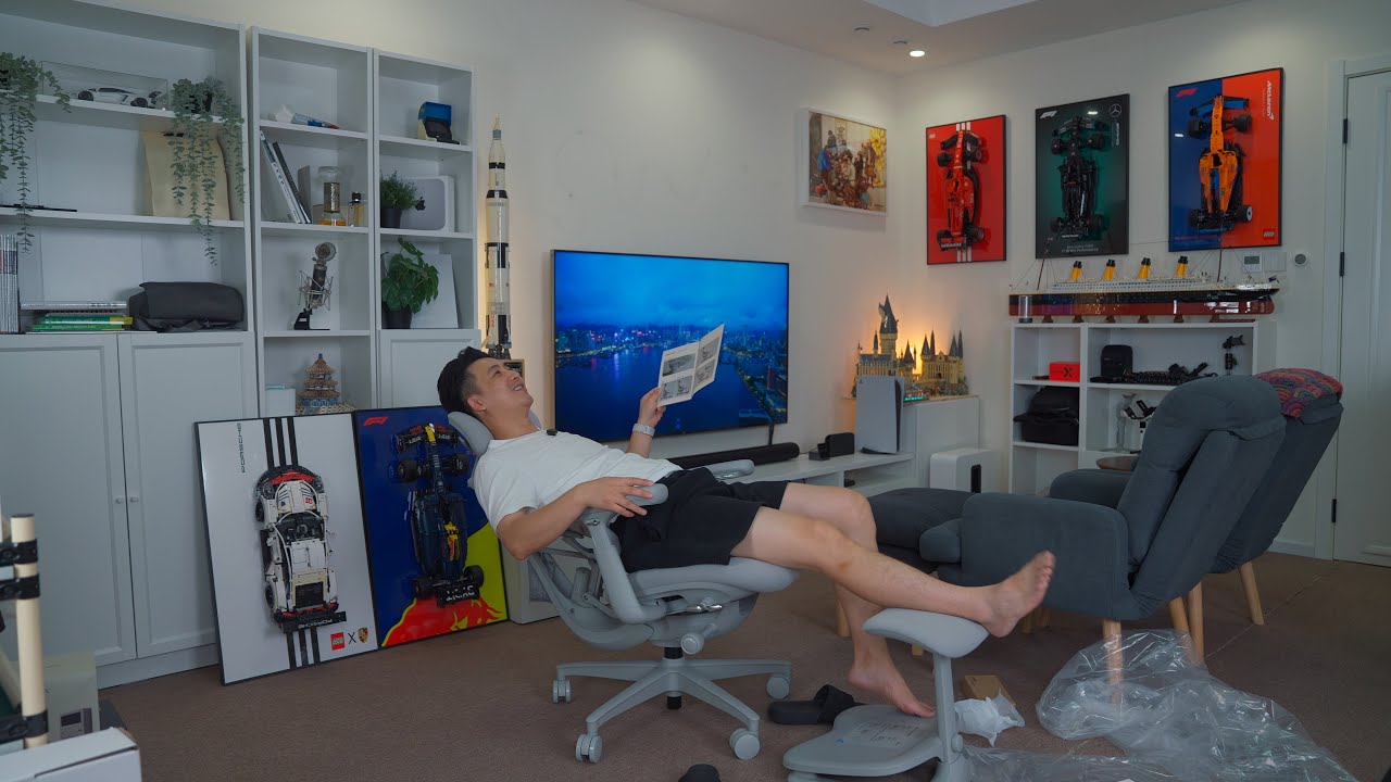 爆款工学座椅清闲LiberNovo Omni 开箱测试！