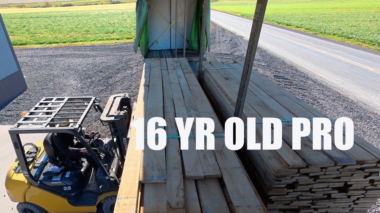 This Amish Teen Shocked Me With His Forklift Skills