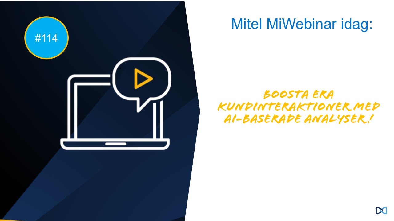 BOOSTA ERA KUNDINTERAKTIONER MED AI-BASERADE ANALYSER!MiWebinar 25-01-15