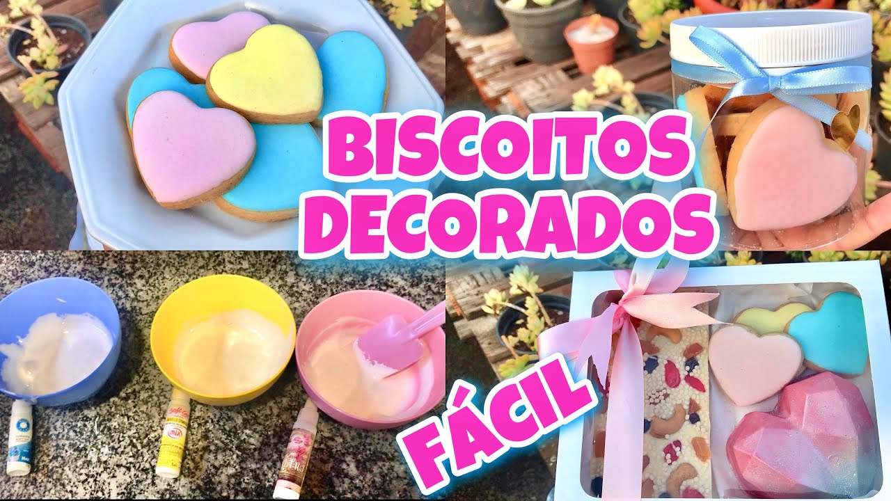 BISCOITOS DECORADOS | presentes para o dia das mães