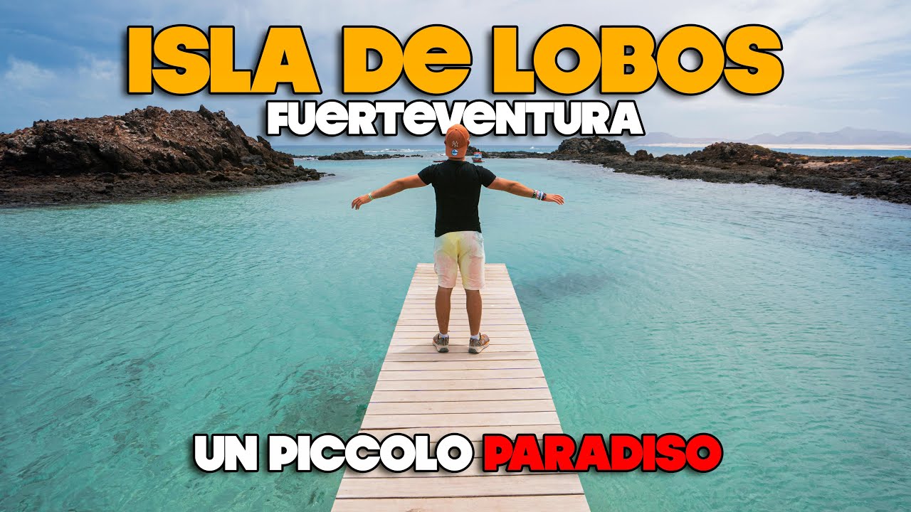 Il PARADISO si chiama ISLA DE LOBOS 🦭🇮🇨🏝️ VIAGGIO A FUERTEVENTURA #03