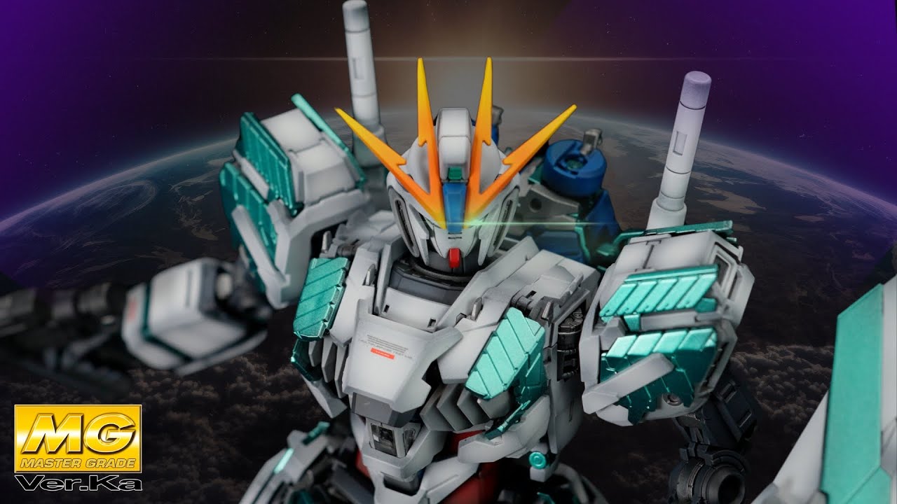 Bandai MG Gundam Narrative C-Packs Ver Ka 1/100 CUSTOM PAINTED BUILD #gunplabuilders #gunpla