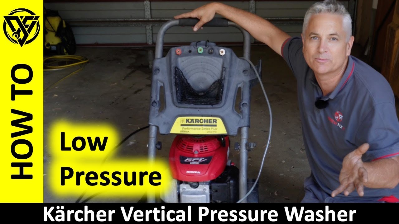 Karcher Honda GCV160 Pressure Washer No Pressure - How To Remove and Service Unloader Valve Kärcher