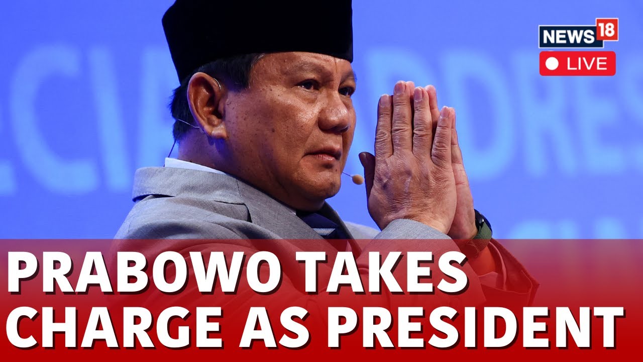 Prabowo Subianto LIVE |Indonesia New President LIVE |Prabowo Inauguration LIVE |Indonesia News |N18G