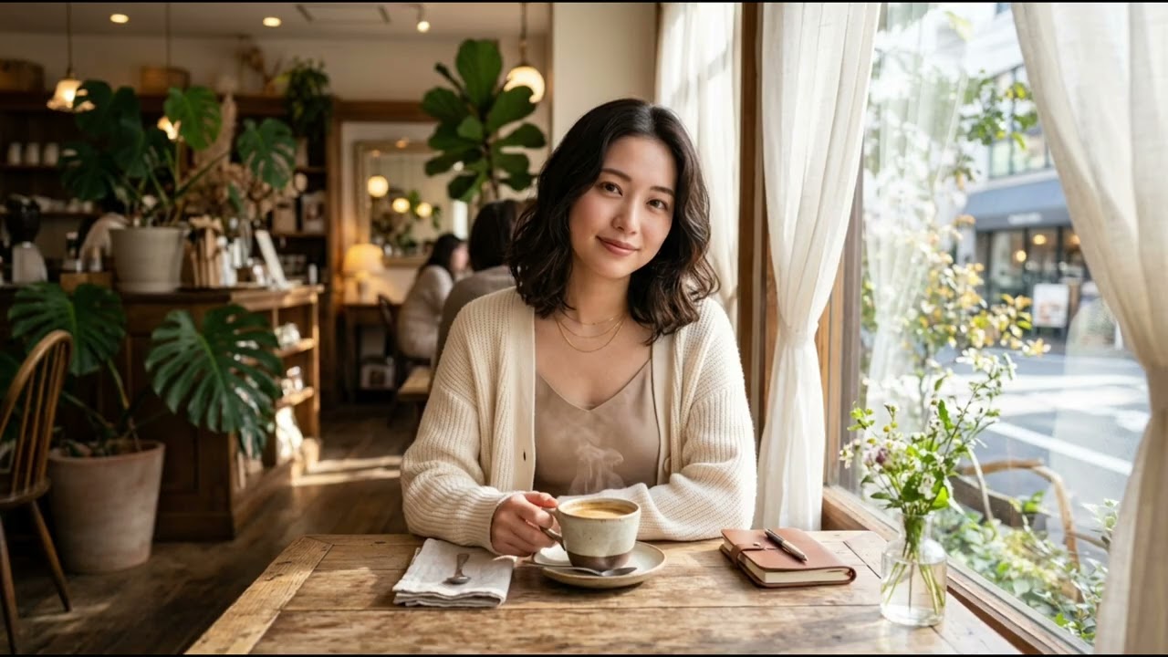 【至福の朝ジャズ】 サンライズ・カフェ・ジャズ Upbeat Morning Jazz | 目覚めのコーヒーと軽快なスウィング。都会を生きる美少女のモーニング・ルーティン