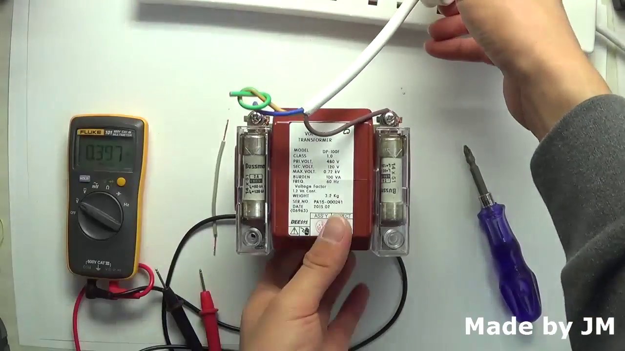 How to check the transformer polarity (Testing 480V Potential Transformer)