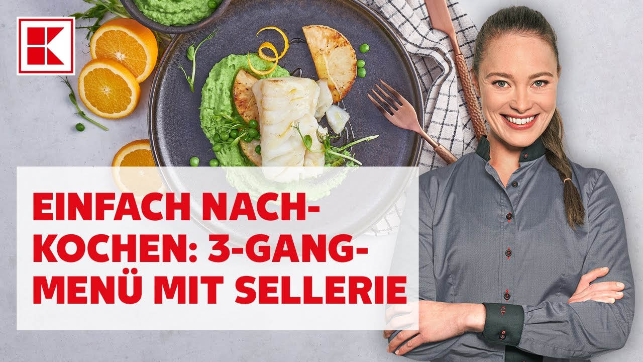 Sellerie, wie du ihn noch nie gegessen hast: Verena zaubert ein winterliches 3-Gänge-Menü | Kaufland