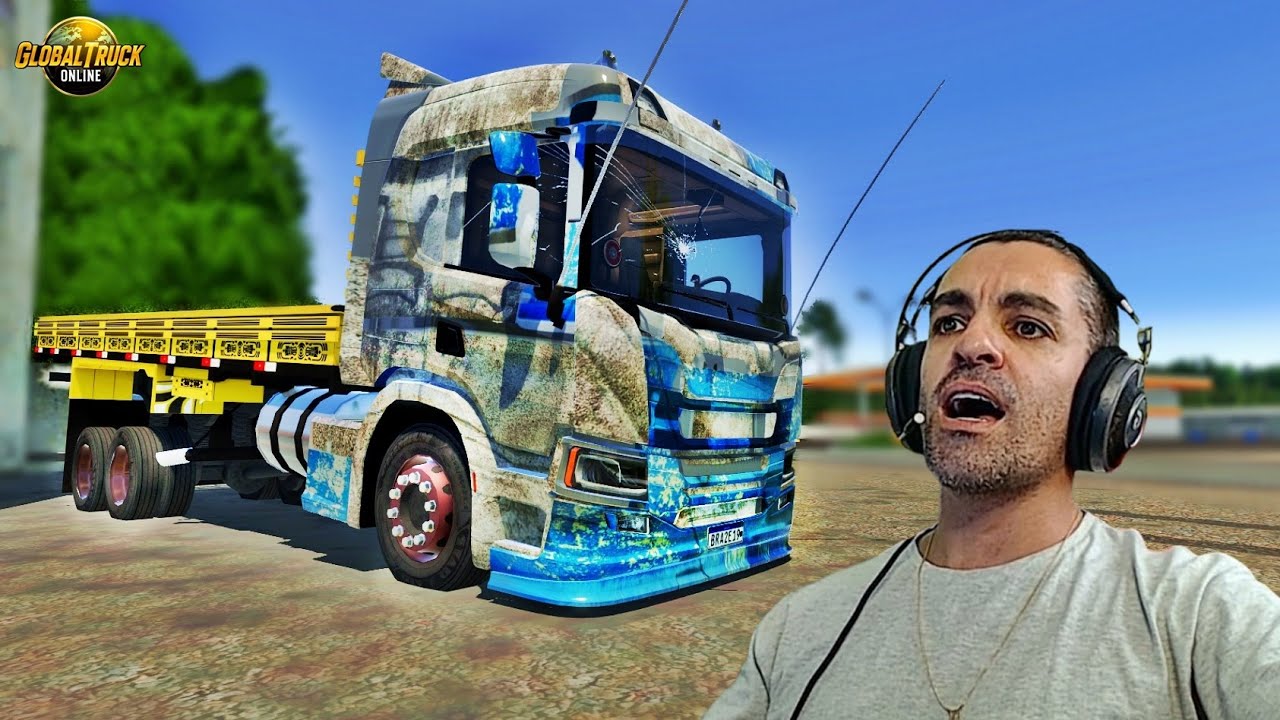 O BARATO SAIU CARO E O PINTOR FEZ ISSO NA SCANIA P320 - Global Truck Online