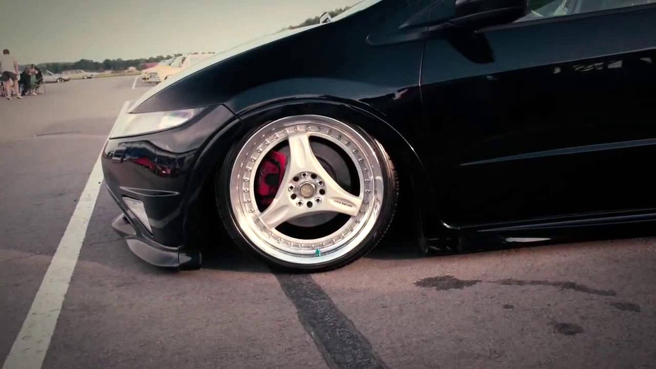 Honda civic 5D on 3spoke Rays Volk Racing