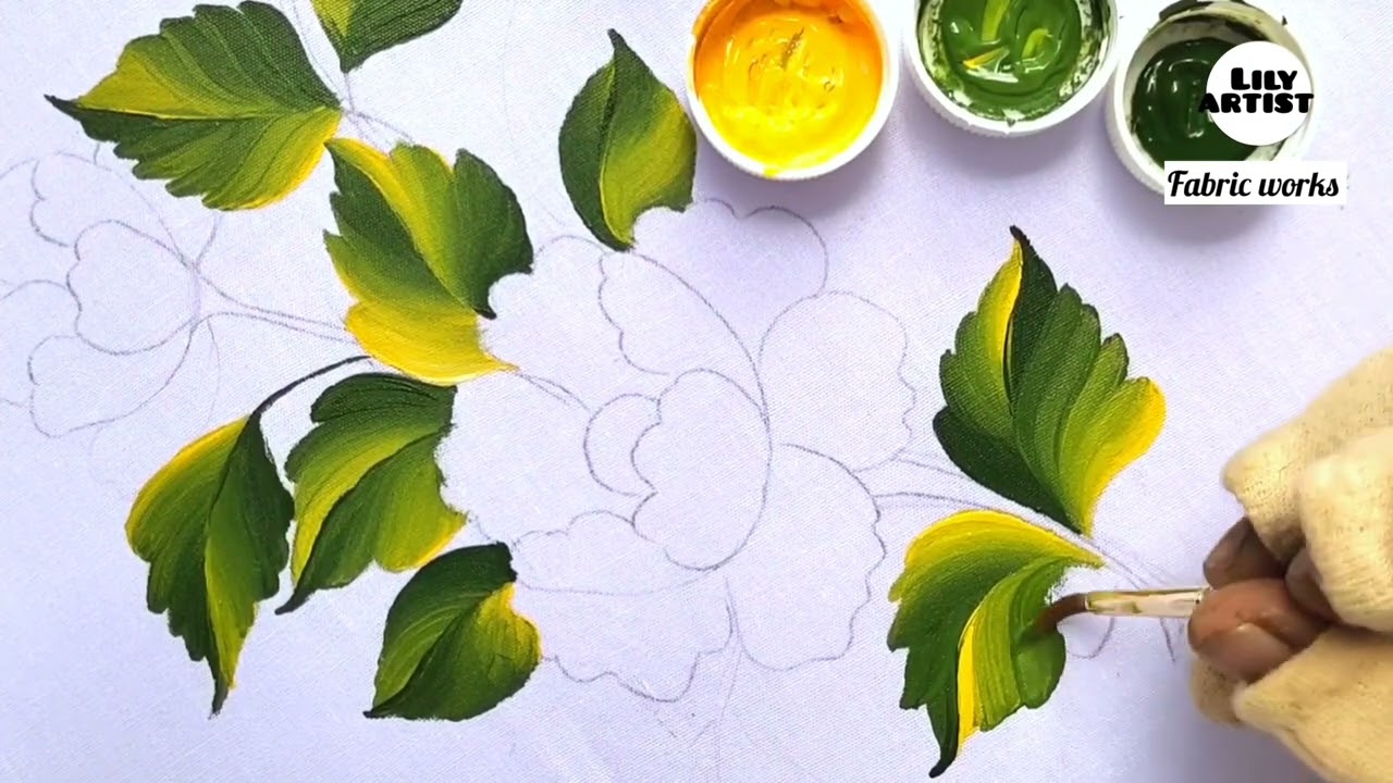 Master the Art of Fabric Painting on Clothes - Lily Artist Fabric Works!