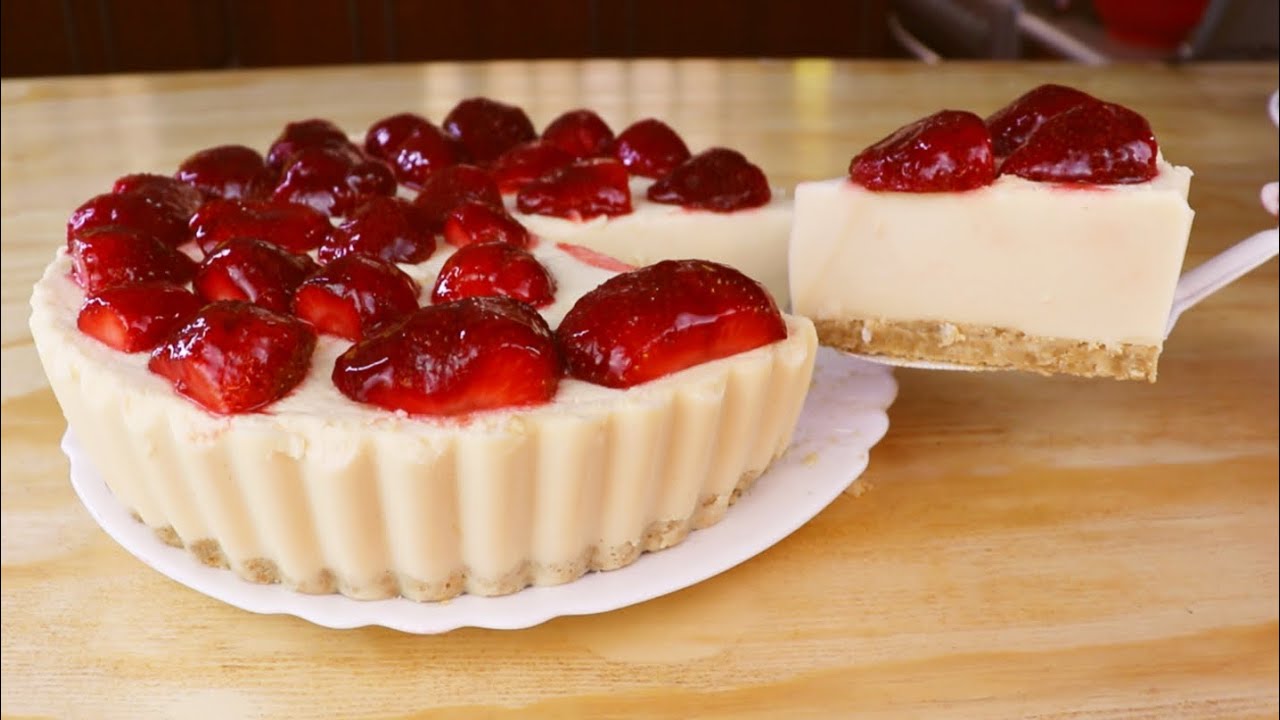 Pay de queso cremoso SIN HORNO Y MUY FÁCIL