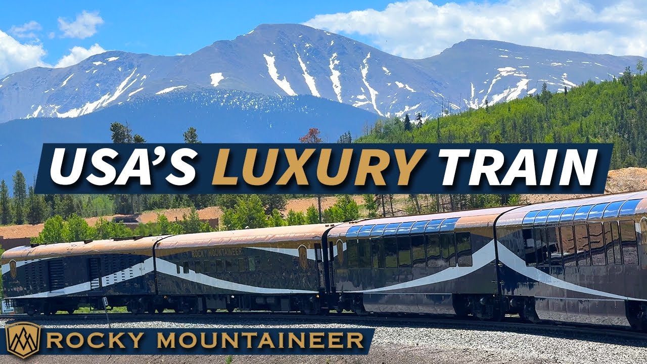 2 DAYS on the USA's LUXURY Train! (THE ROCKY MOUNTAINEER)