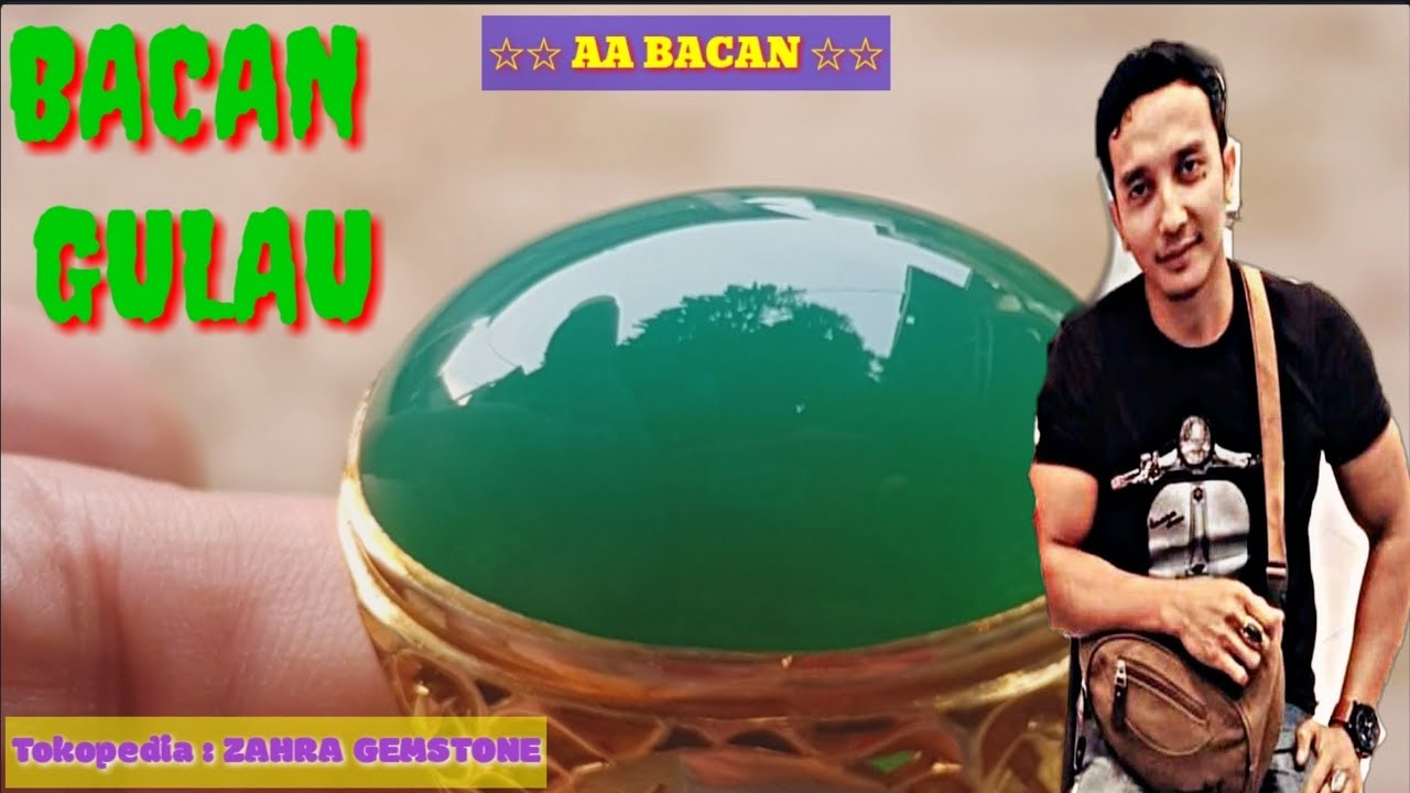 BACAN GULAU POLOS 📲WA: 081384469959 #bacangulau #bacanmajiko #bacandoko #batubacan #Cincin #batuakik