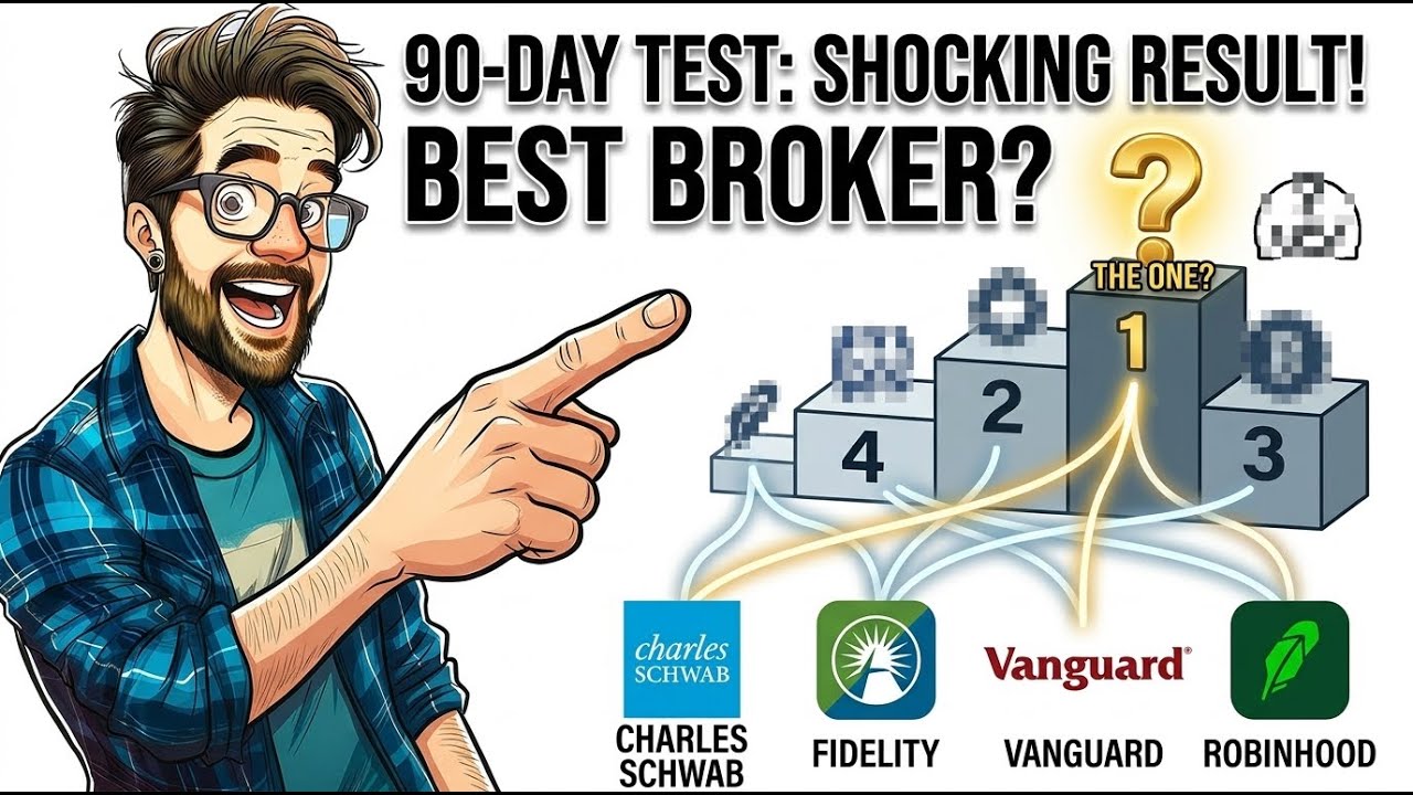 Schwab против Fidelity против Vanguard против Robinhood: честное противостояние 2026 года