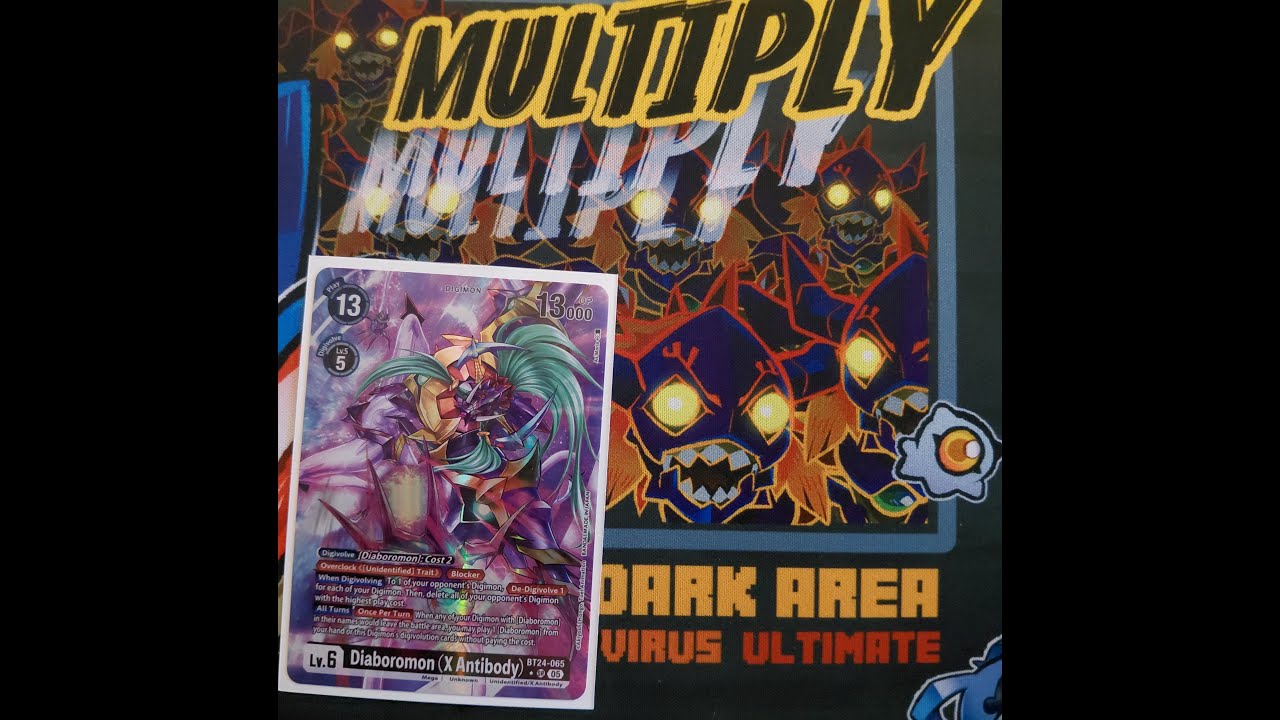 Diaboromon Time's Up Deck Profile BT24