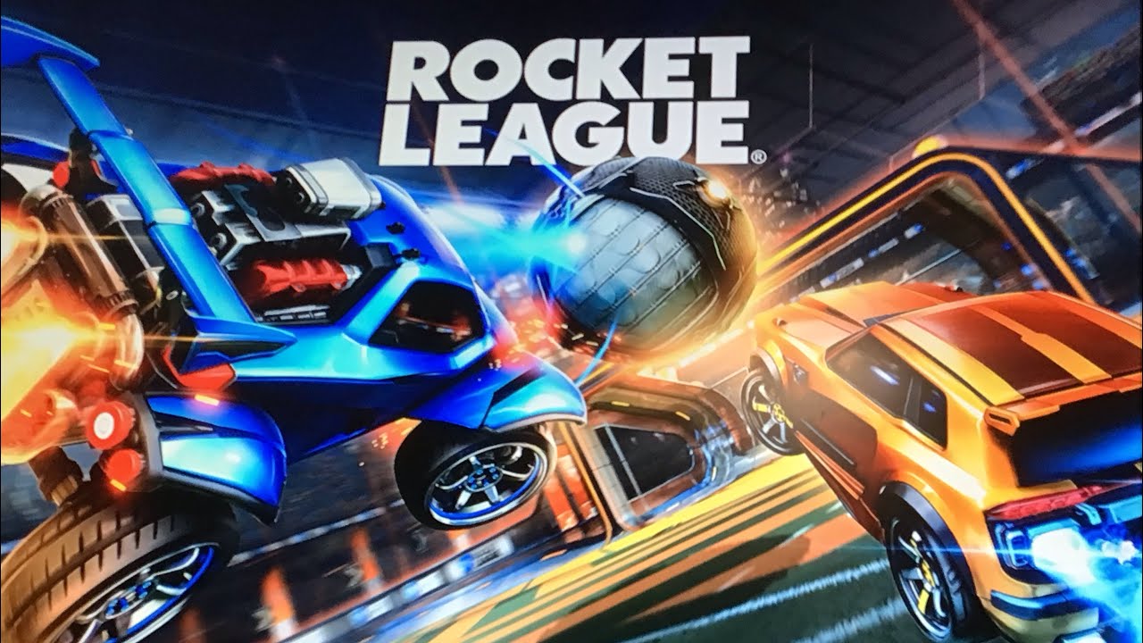 Je fais un 1v1 sur Rocket League avec un pote (j'ai tricher)