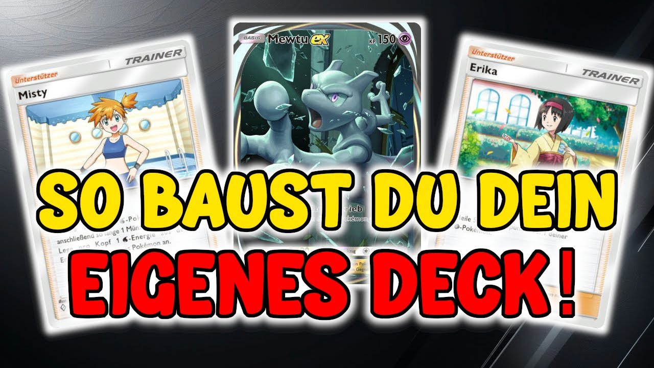Ganz EINFACH ein EIGENES DECK bauen! Deckbau Guide | Pokemon TCG Pocket