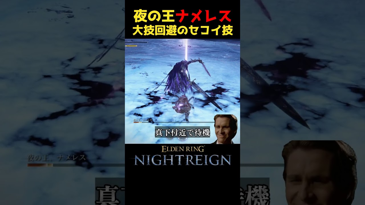 ナメレスの大技を回避するセコい技 #ナイトレイン