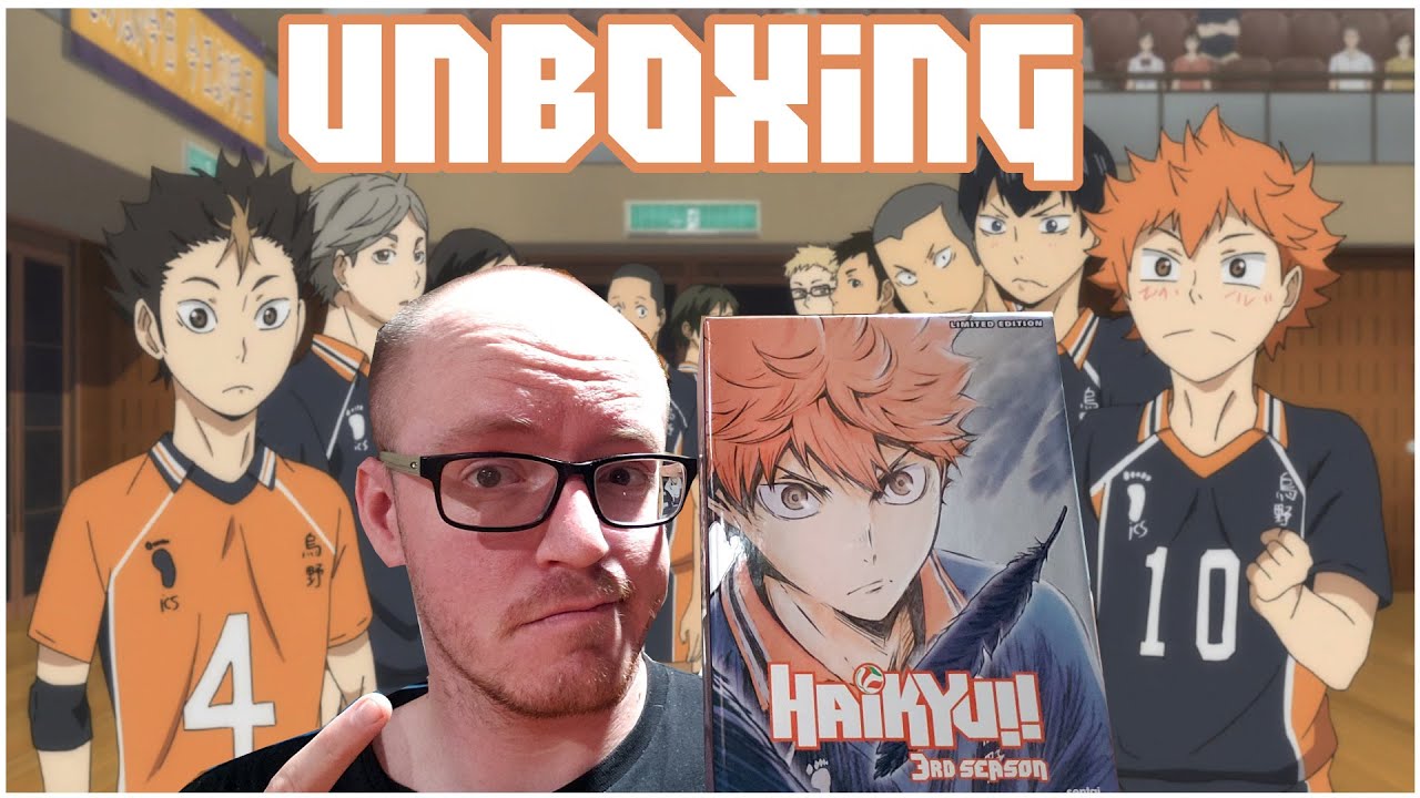 Haikyu!! Season 3 Premium Box Set Unboxing