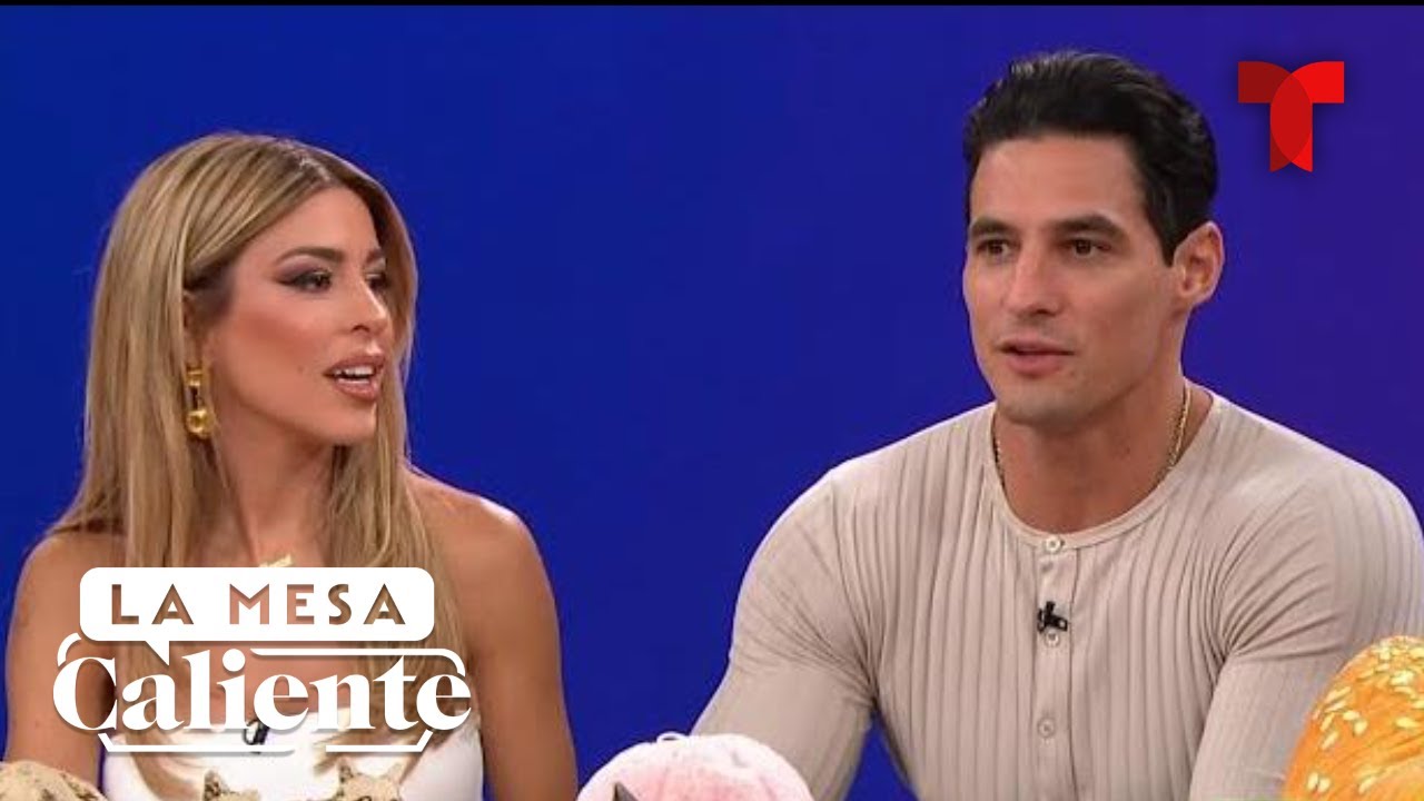 Oriana Marzoli y su novio hablan de su relaci&oacute;n lejos de La Casa de los Famosos | La Mesa Caliente