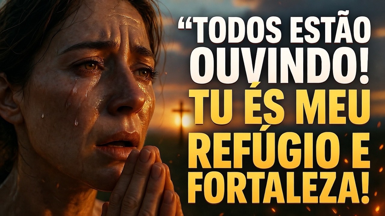 TU ÉS MEU REFÚGIO E FORTALEZA - Louvor Gospel Poderoso que Vai Tocar Seu Coração