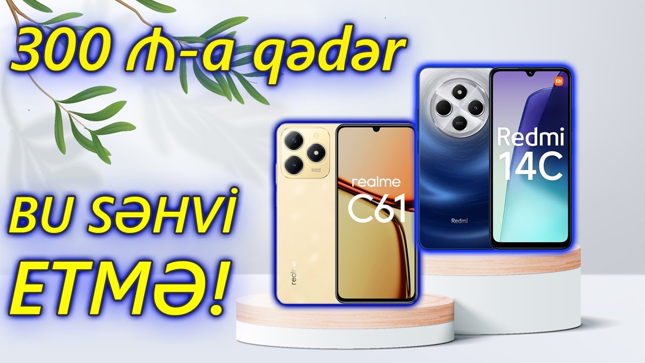 Buna baxmadan ALMA ❌ 300 manata qədər hansı telefonu almaq olar? 300 manata telefonlar