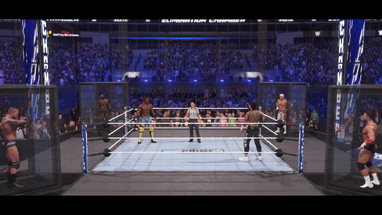 WWE 2K25 élimination chamber