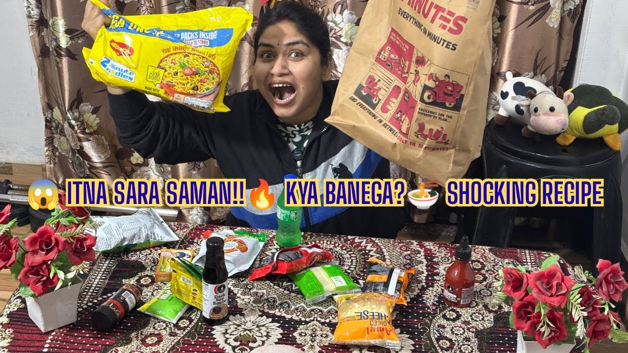 Itna Saman Dekhkar Shock 😱 | Aakhir Banaya Kya? | Jyoti Ki Rasoi #jyotikirasoi 