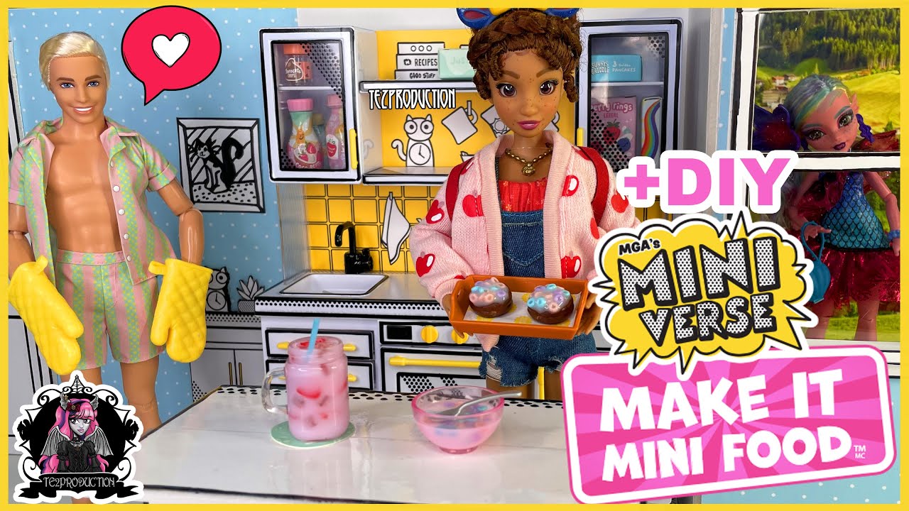 MINIVERSE MAKE IT MINI KITCHEN + DIY CUISINE