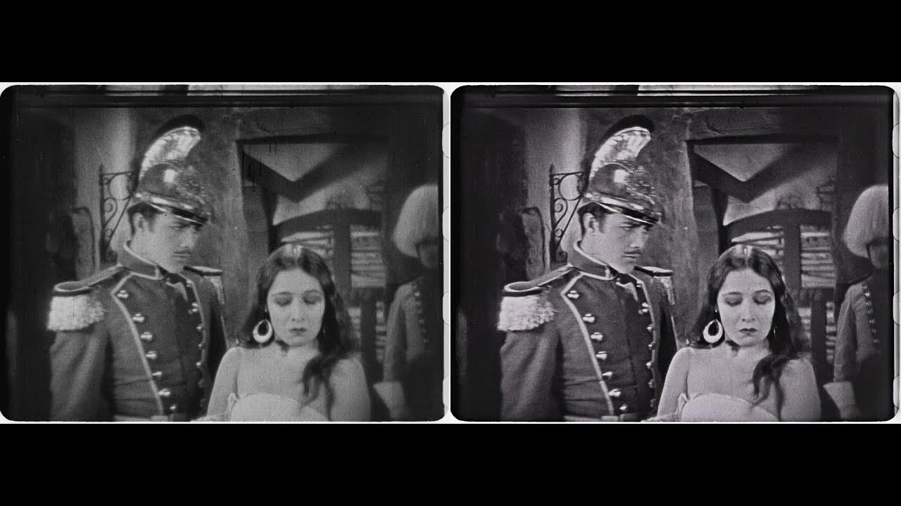 Loves of Carmen (1927) MoMA Film Archive. One Click Restoration