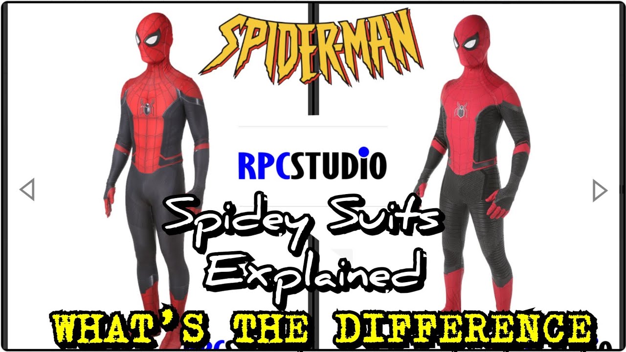 The RPC Studio Spidey Suits Explained (What's The Difference?)