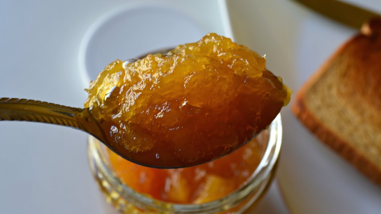 Pineapple jam recipe. Homemade and easy fruit jam.