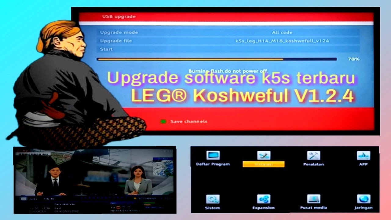 upgrade k5s terbaru leg V124 koshwefull tampil dahsiat @ImamMaskurkancil