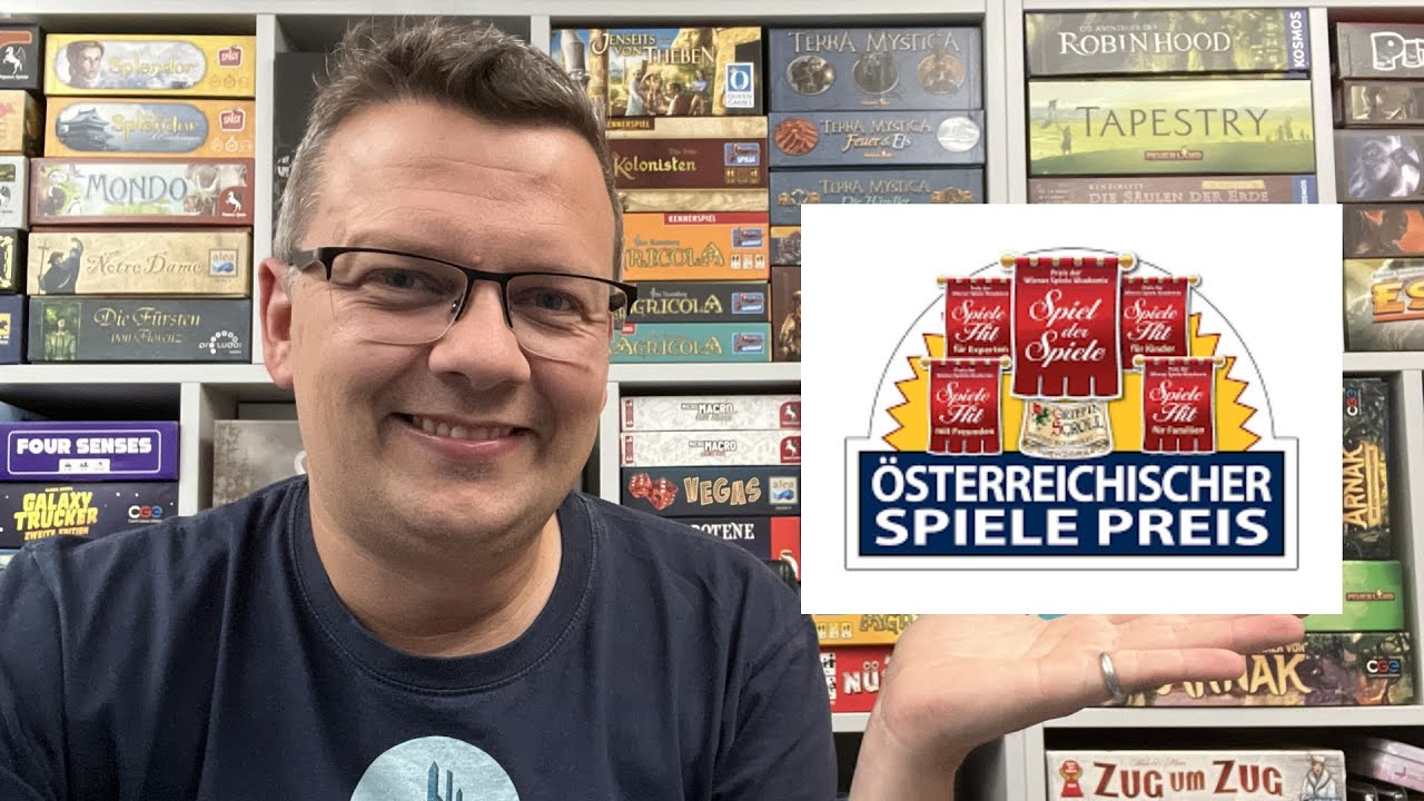 &Ouml;sterreichische Spielepreis - Gewinner 2022 - vom Kinderspiel bis zum Expertenspiel