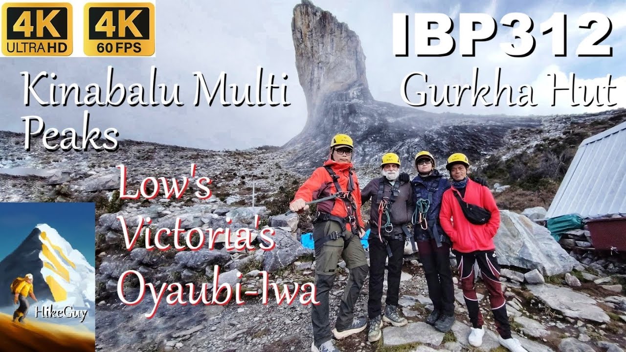 Gurkha Hut & Kinabalu peaks (Low's Victoria's Oyaubi-Iwa) via Timpohon | Sabah Malaysia | Ep140