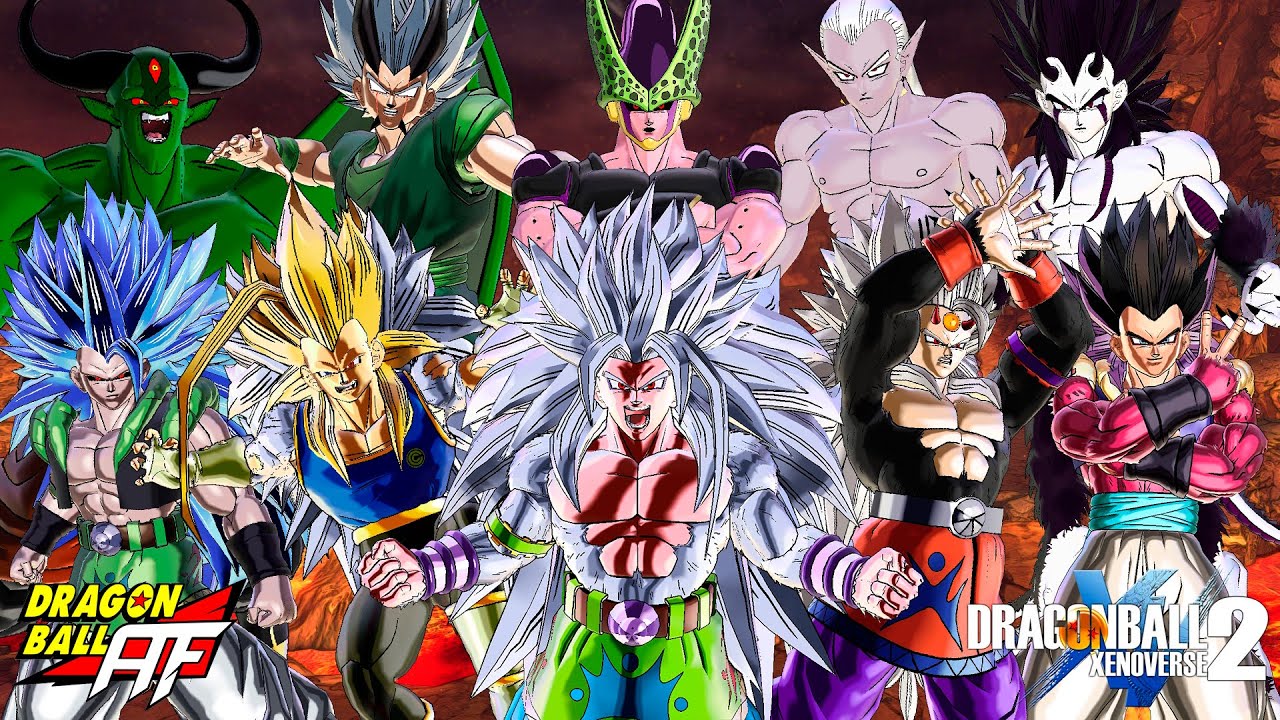 DRAGON BALL AF roster in DRAGON BALL XENOVERSE 2 mods (Update)